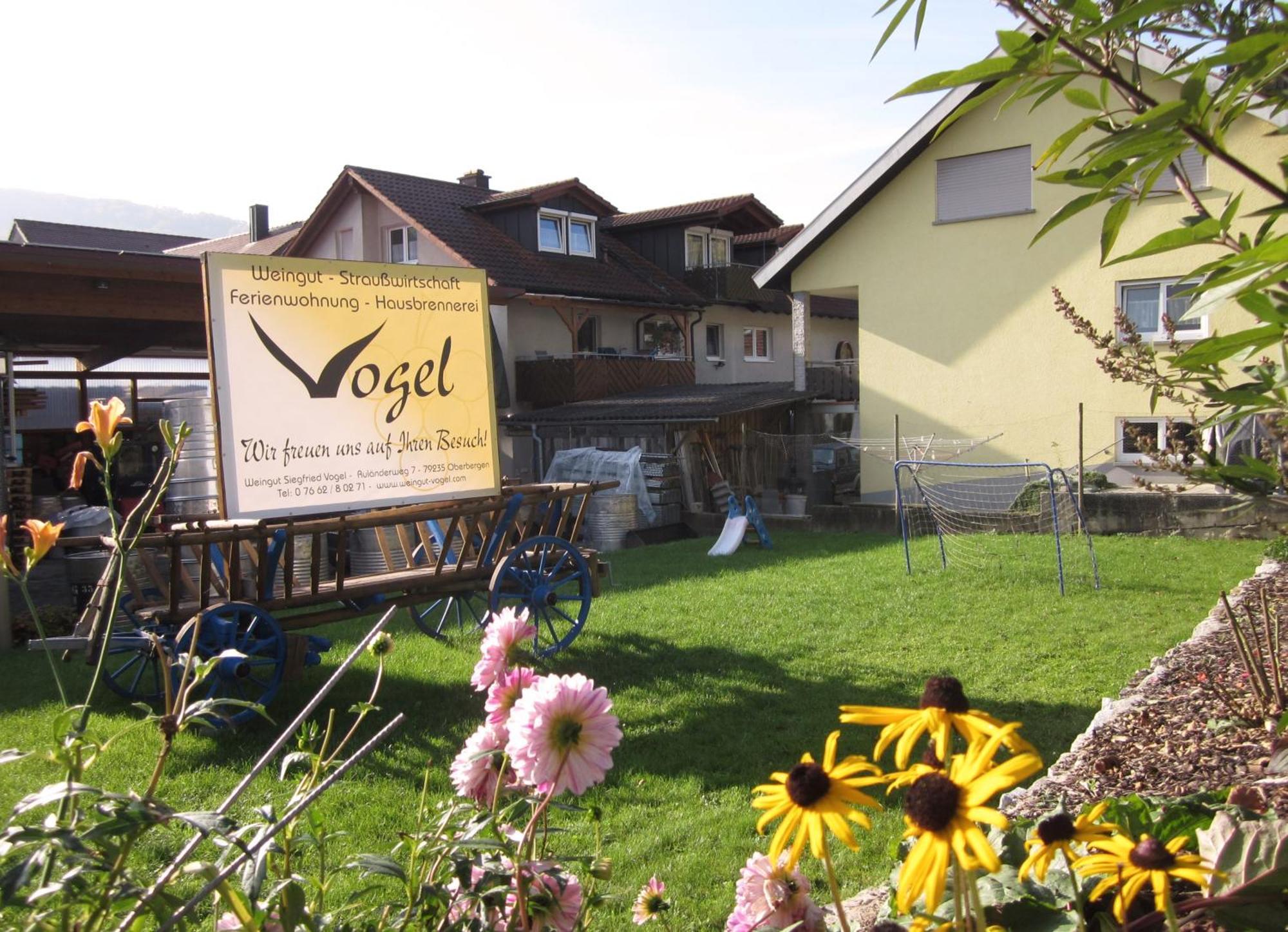 Weingut & Strausswirtschaft Vogel Apartment Vogtsburg Exterior foto