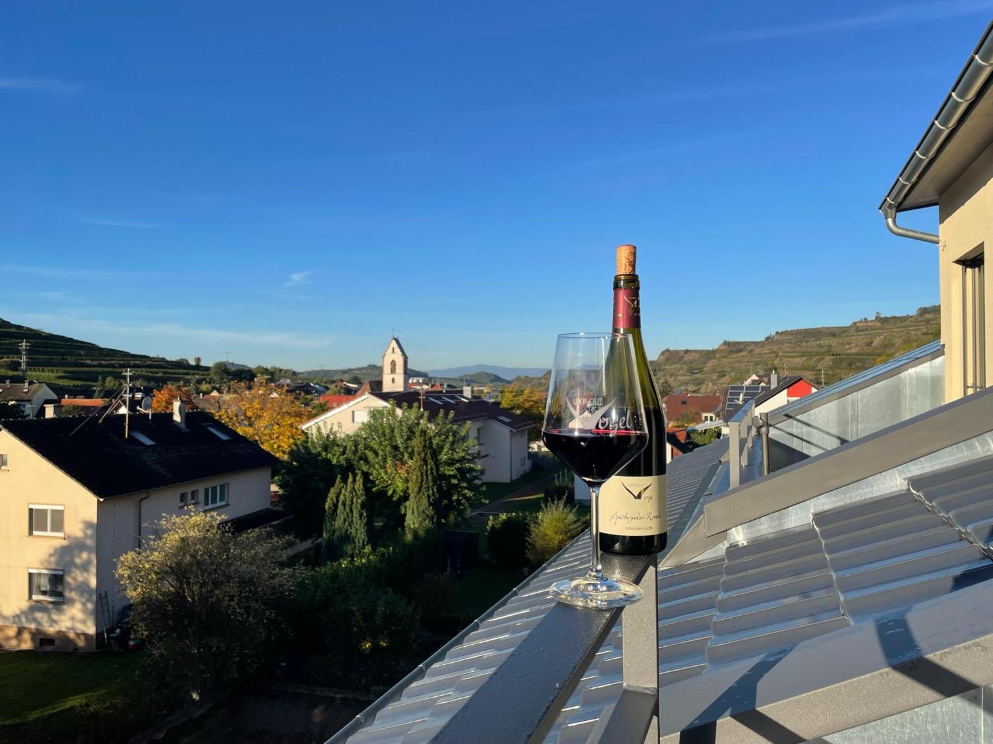 Weingut & Strausswirtschaft Vogel Apartment Vogtsburg Exterior foto